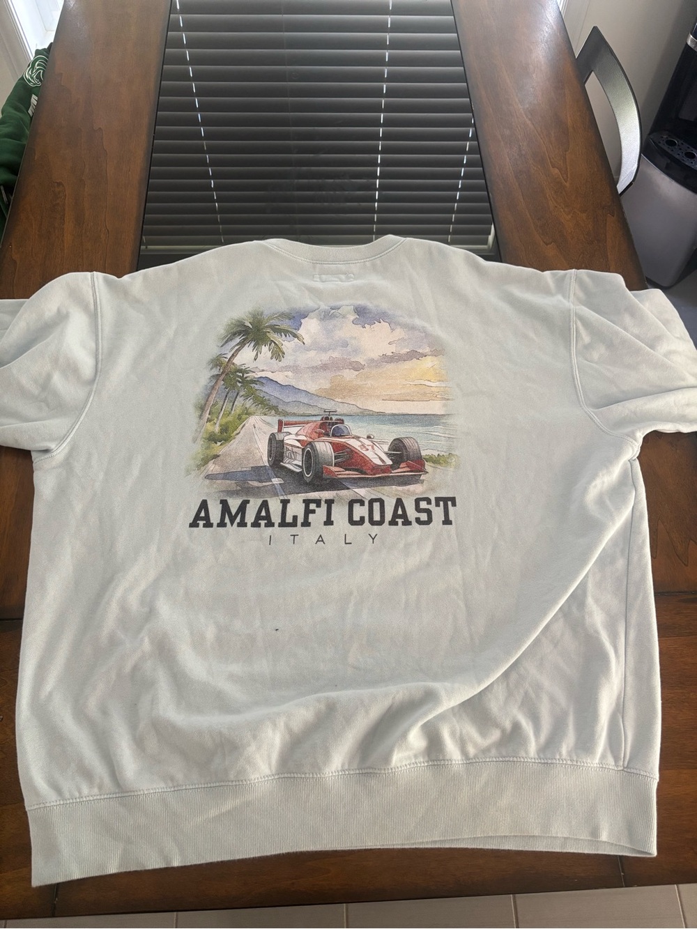 Aeropostale Retro Light Blue Crewneck Sweatshirt